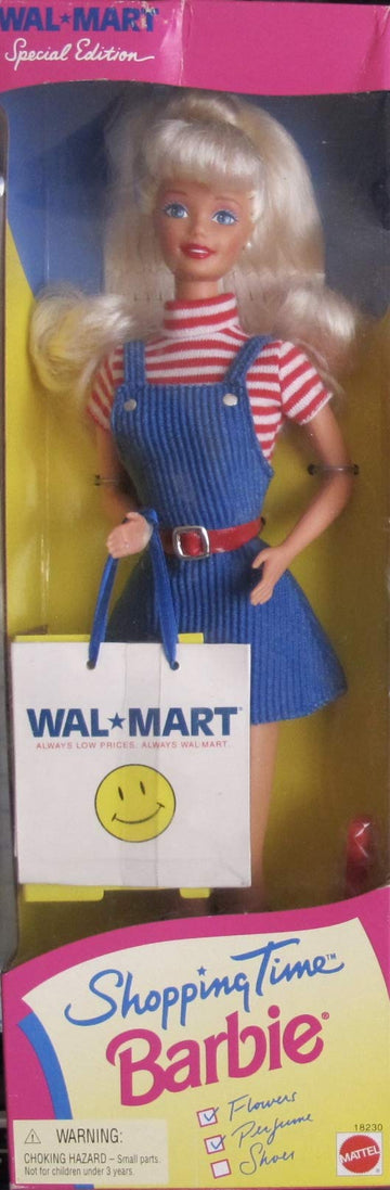 BARBIE SHOPPING TIME DOLL Special Edition WAL*MART (1997)