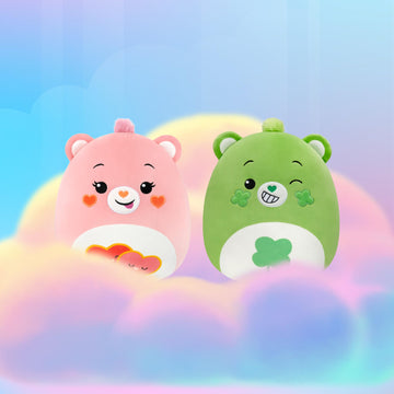 Squishmallows Original Care Bears 12in Good Luck Bear - Official Jazwares Plush (Medium-Sized)