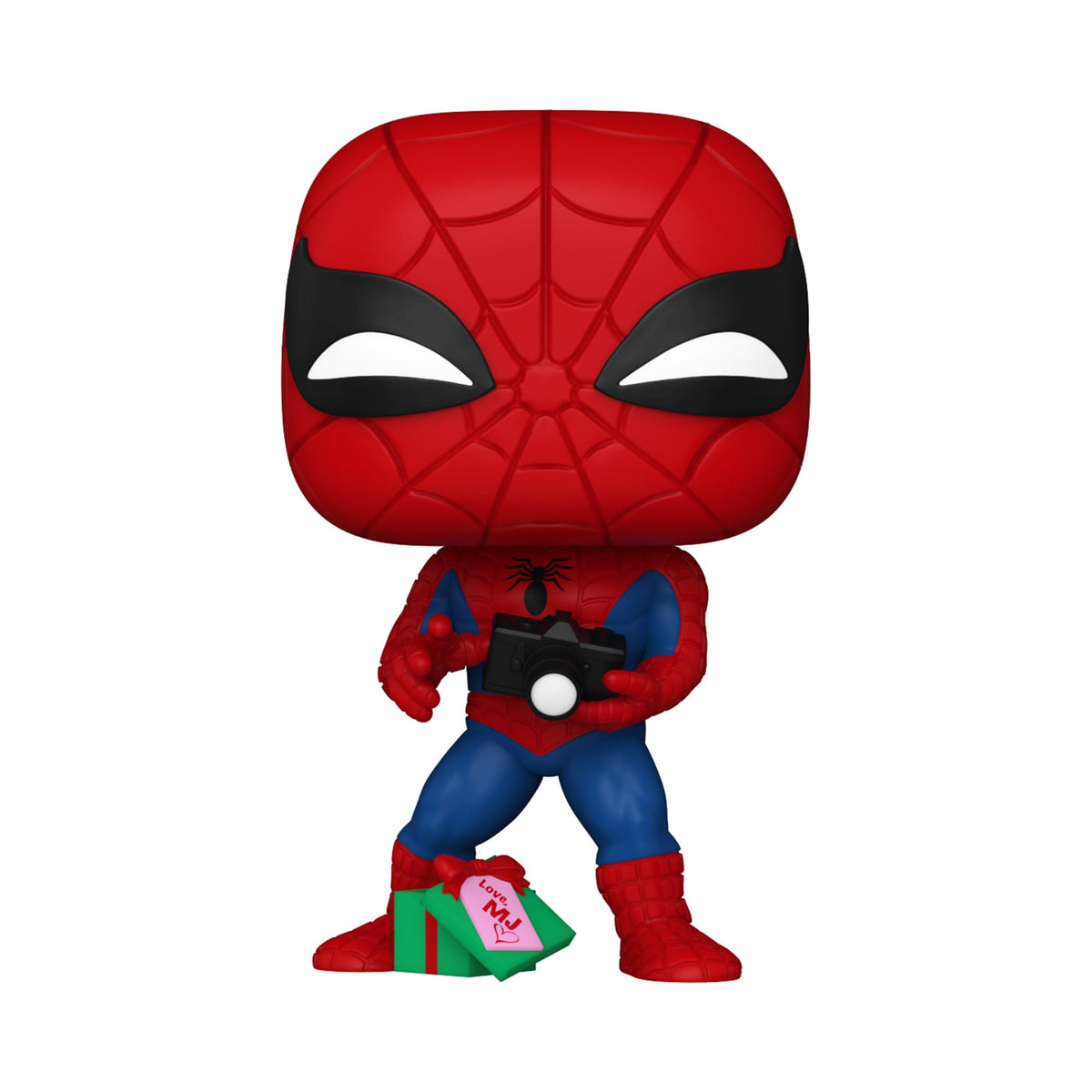 Funko POP! Marvel: Spider-Man with Open Gift