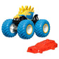 Hot Wheels Monster Trucks Motosaurus (Yellow/Blue)