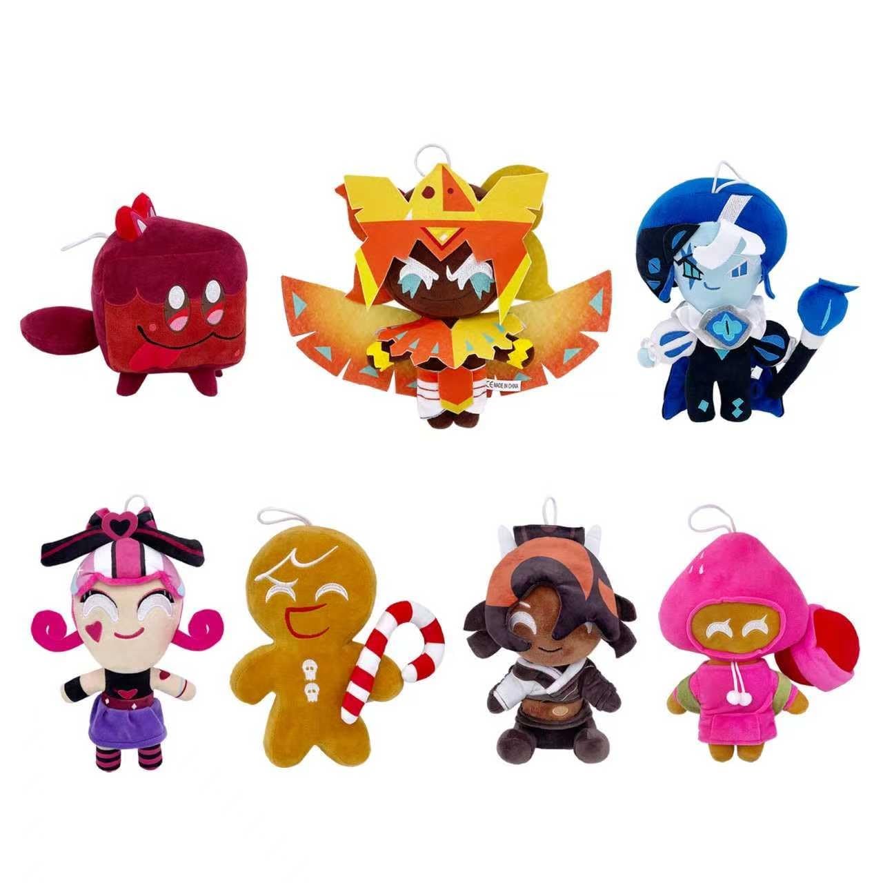 Lalaville Plush Toys Set of 7 - Soft Stuffed Animal Plushies for Kids - Cute Hugging Dolls for Boys & Girls - Gift Set for Birthday, Christmas