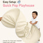 Play Tent, Large Playhouse Kids Castle Play Tents with Carry Bag, Indoor Outdoor Game Tent, Portable Children Yurt Tents, Birthday Gift for Boys