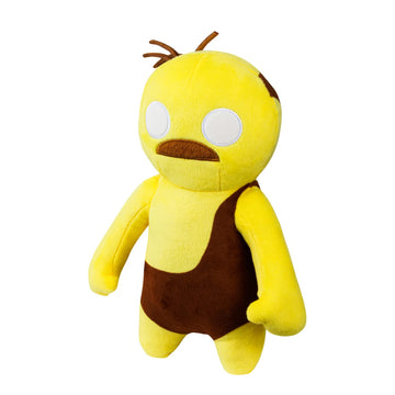 Gang Beasts Yellow Wrestler Plush Old Man 12" Video Game Doll Figure