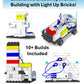 Snap Circuits BRIC Light, Building Bricks & Electric Circuit Kit for Kids, STEM Educational Toy for Kids 8+, Light Up Bricks, 10 Builds Included