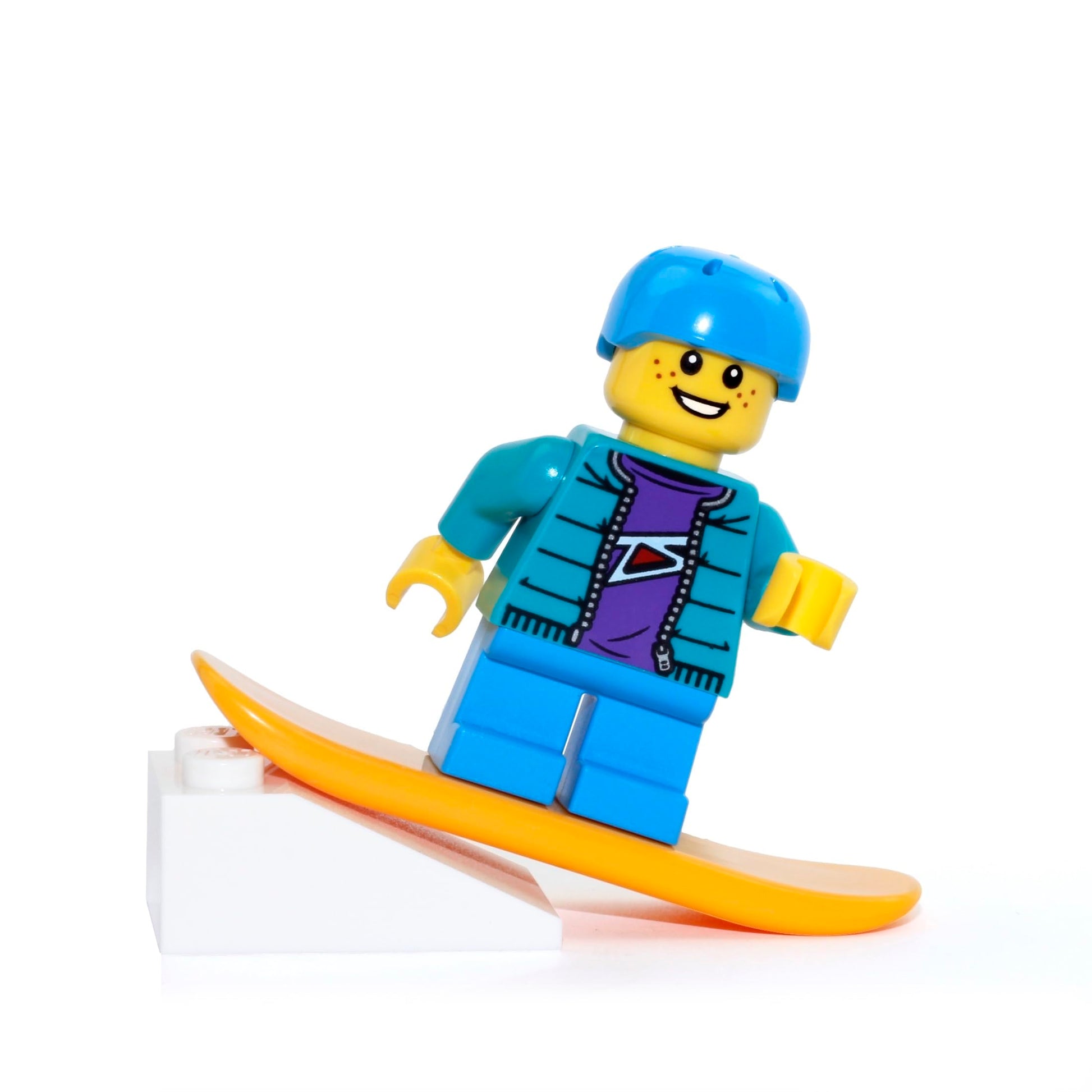 LEGO Holiday Minifigure - Snowboarder Boy (with Snowboard and Mini Jump)