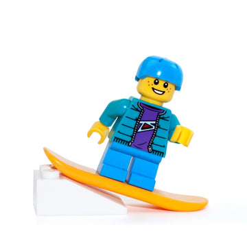 LEGO Holiday Minifigure - Snowboarder Boy (with Snowboard and Mini Jump)