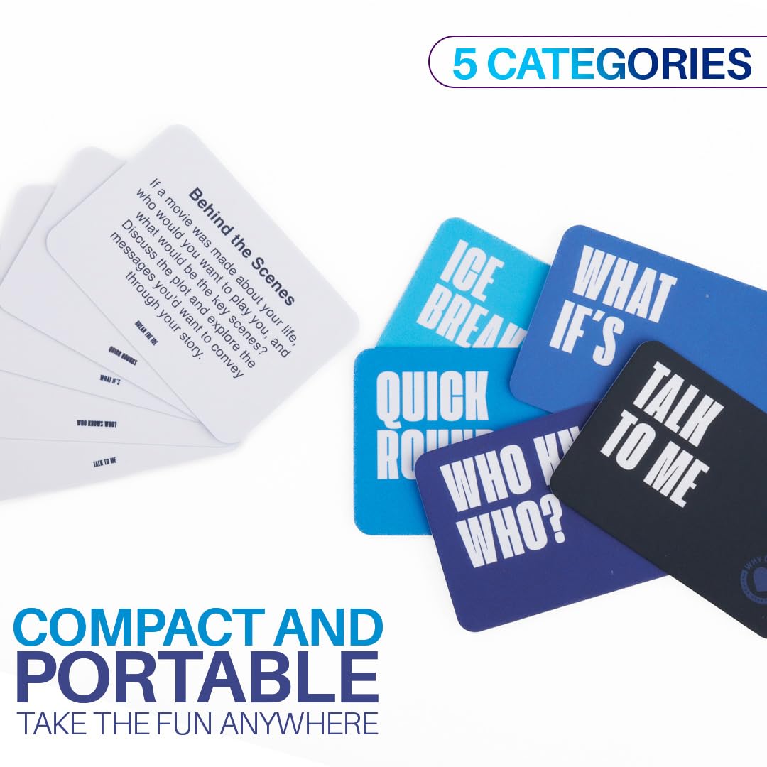 Why Don't We - 240 Conversation Starters for Couples - Get to Know Each Other Better. Fun Conversation Game for Couple, Card Games, Games for Date