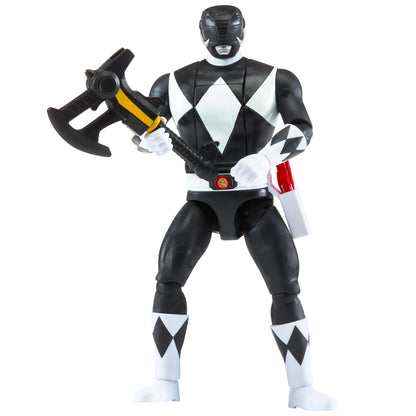 Power Rangers Mighty Morphin Re-Ignition - Auto-Morphin Black Ranger Action Figure by Playmates Toys