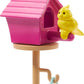 Barbie Furniture & Accessories Set, Doll House Décor, 10+ Pieces for Backyard Patio with Chair, Firepit, Birdhouse, Bird & More