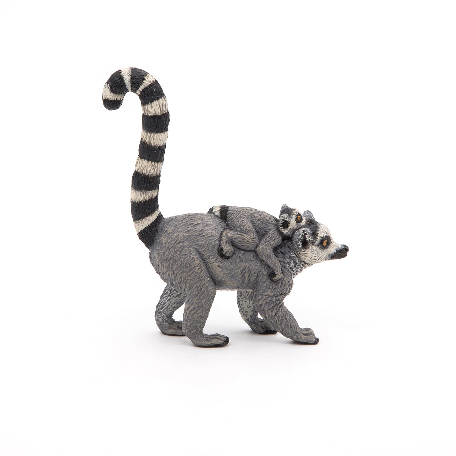 Papo - Realistic Lemur and Baby Figure - Ages 3+ - Wild Life Collection - Educational Play Primates - Gift Idea Toy for Girls and Boys