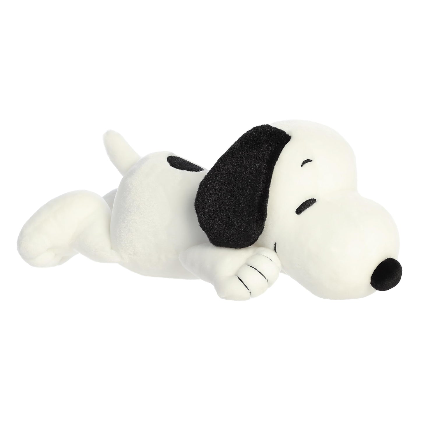 Aurora® Adorable Peanuts® Snuggle Snoopy™ Stuffed Animal - Officially Licensed Toys for All Snoopy Fans - Nostalgic Gift for Adults and Birthday