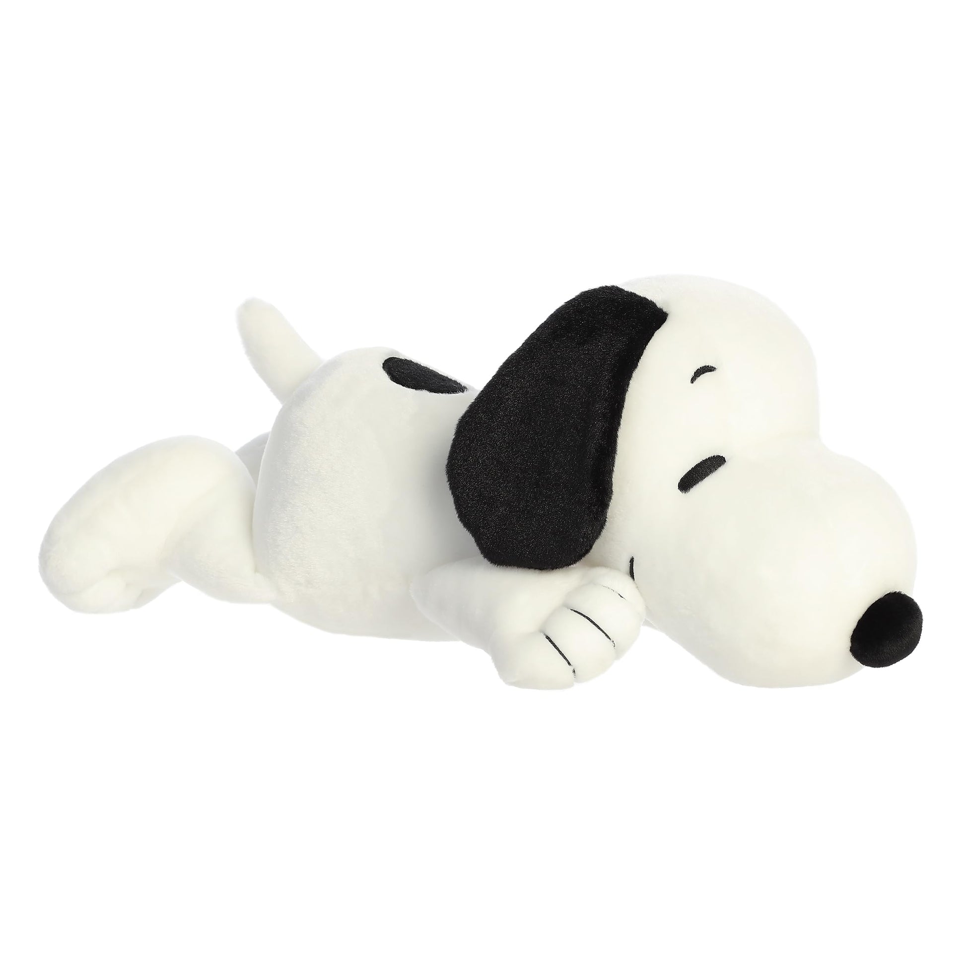 Aurora® Adorable Peanuts® Snuggle Snoopy™ Stuffed Animal - Officially Licensed Toys for All Snoopy Fans - Nostalgic Gift for Adults and Birthday