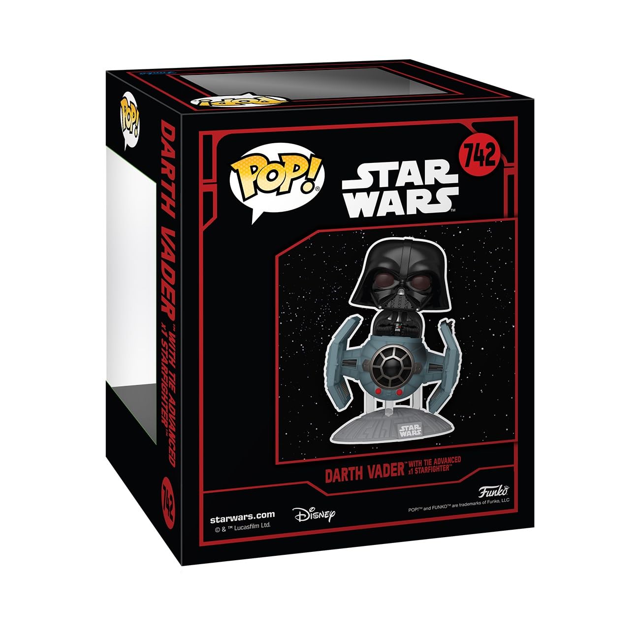 Funko POP! Rides: Star Wars Darkside - TIE Advanced X1 with Darth Vader