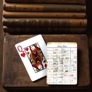 Joyful Moose Library Book Literary Deck of Playing Cards - Bookish Cards for Readers - Book Club Gift Ideas