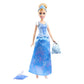 Mattel Disney Princess Toys, Cinderella Fashion Doll with 2 Looks, 9 Accessories, 2 Snap-On Bodices & 2 Skirts, 2-in-1 Stories Inspired by Disney