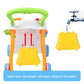 Cuterabit 2 in 1 Sit to Stand Baby Walker with Music and Light, Push Toys for Toddlers 1-3 for Learning to Walk, Baby Walking Toys 6 to 12 Months