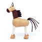 Horse Wooden Animal Toys for Toddler, Fun and Posable Wood Farm Animal Toys, Early Education Boys and Girls