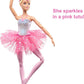 Barbie Dreamtopia Twinkle Lights Ballerina Doll with Blonde Hair & Light-Up Feature Wearing Royal Headband & Pink Tutu