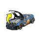 Hot Wheels 1/43 Scale Retrofriction Vehicle, High Performance Collectible Vehicle, with Rolomatic Engine or Door, Boot or Hood that Opens, Models May