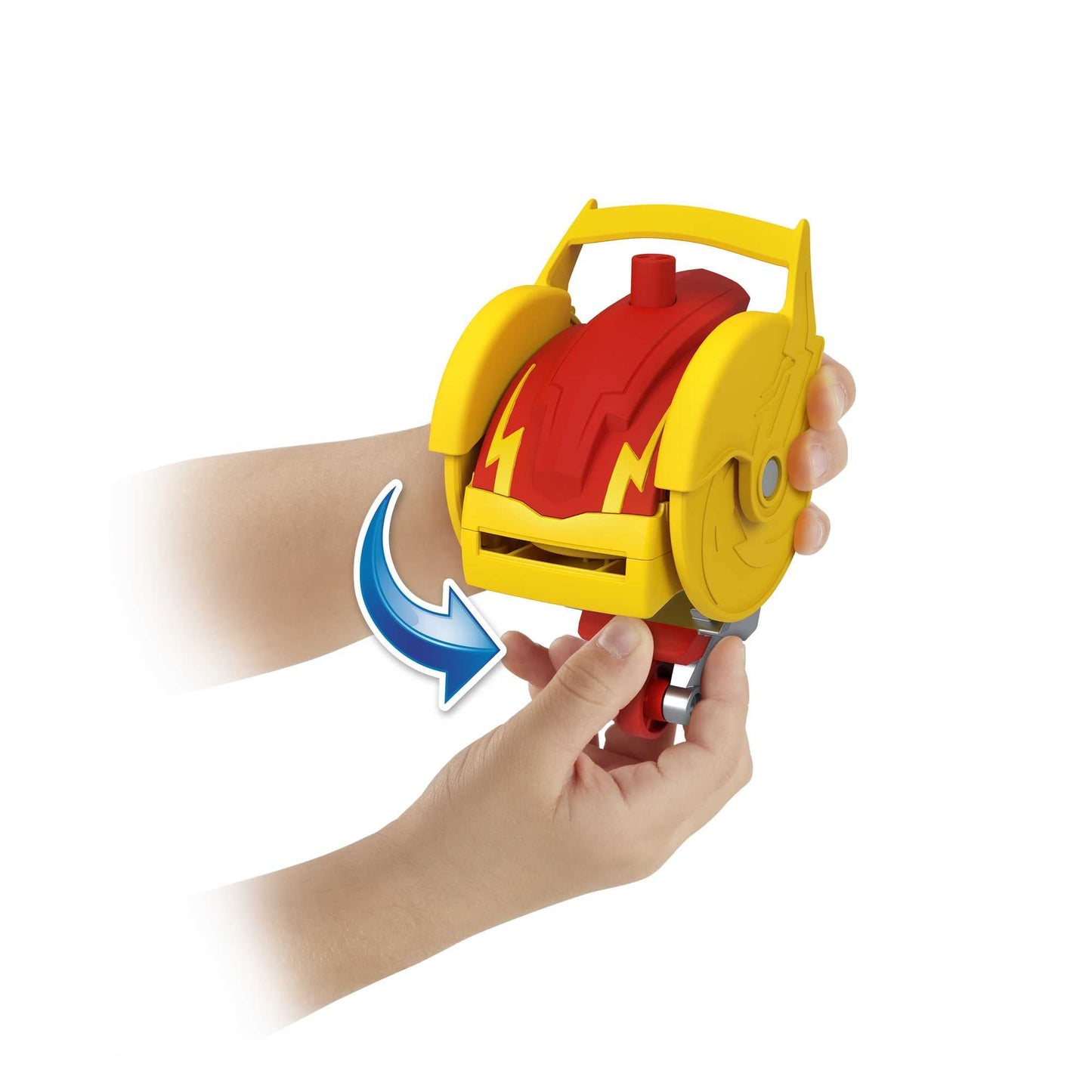 DC Super Friends Fisher-Price Imaginext, Head Shifters The Flash Figure & Speed Force Cycle Transforming Vehicle for Pretend Play