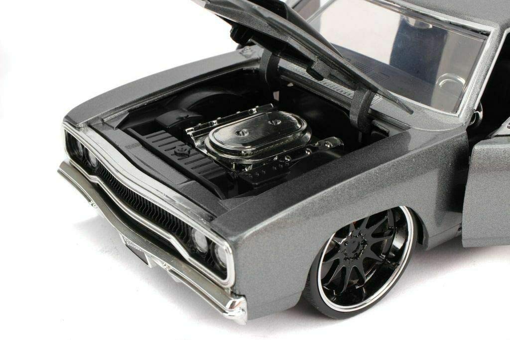 Jada Fast & Furious 1:24 Dom's 1970 Plymouth Roadrunner Die-cast Car, Toys for Kids and Adults
