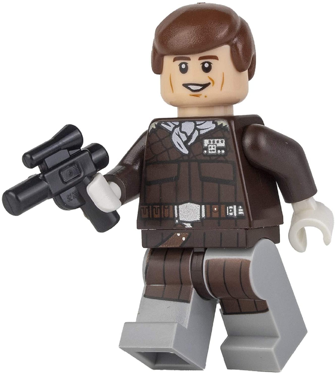 LEGO Star Wars: Han Solo Minifigure Hoth with Pistol (75098)