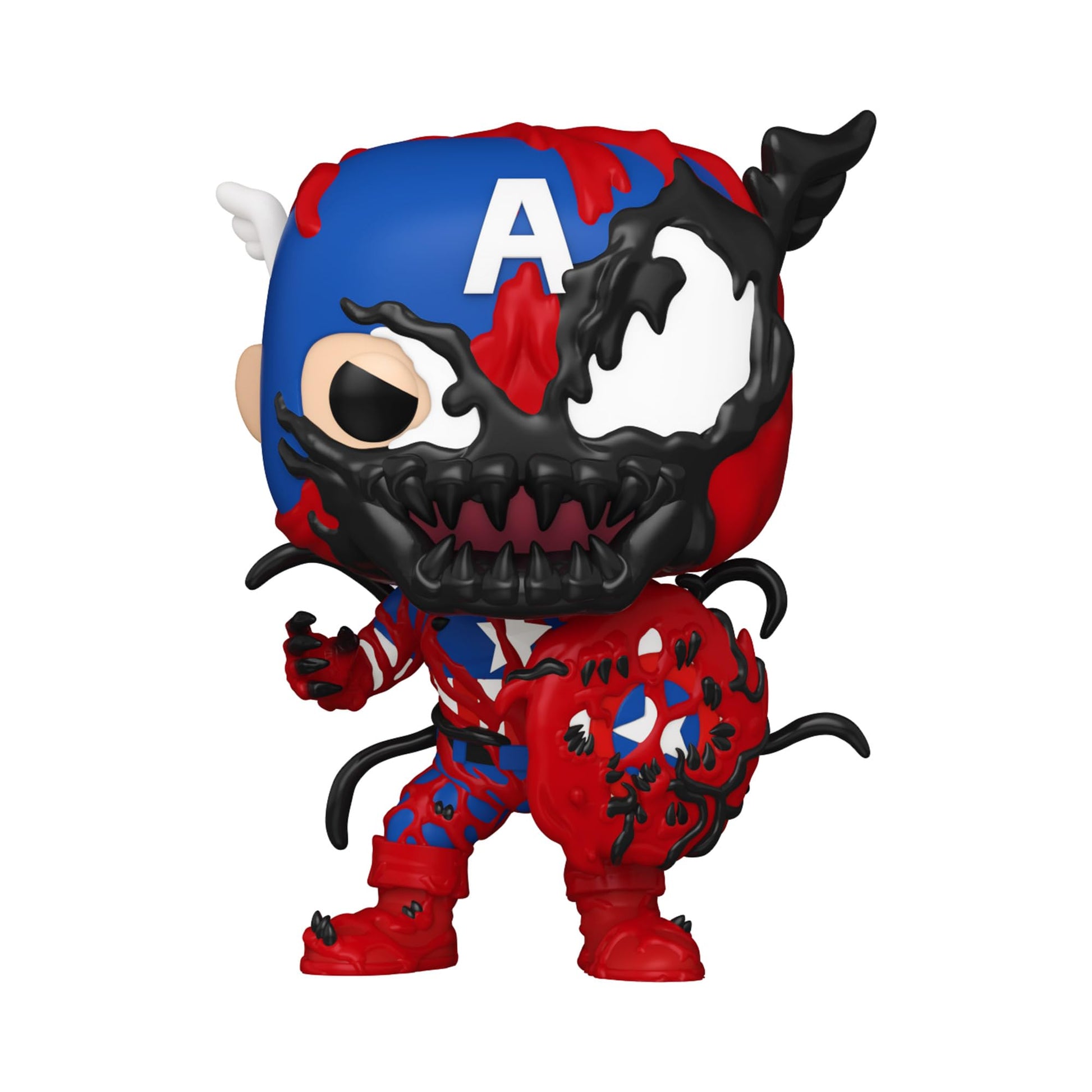 Funko POP Marvel: Carnageized - Captain America - Marvel Comics - Collectable Vinyl Figure - Gift Idea - Official Merchandise - for Kids & Adults