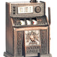 Town Square Miniatures Dolls House Miniature Pub Bar Shop Arcade Accessory Old Fashioned Slot Machine