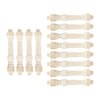 12 Pack Dollhouse DIY Builders 1:12 Wood Spindles Balusters Toys
