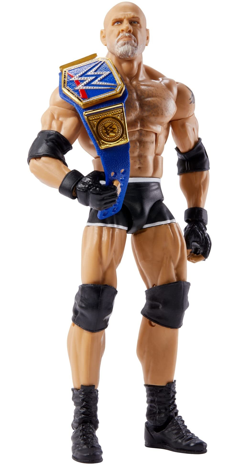 WWE Goldberg Top Picks Elite Collection Action Figure with Universal Championship, 6-inch Posable Collectible Gift for WWE Fans Ages 8 Years Old & Up