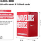 xvuzeqt Super Heroes Card Game Card Games for Adults and Family, Party Games for Game Night