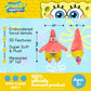 Spongebob Squarepants Patrick Star Bedding Super Soft Cozy Decorative Cuddle Pillow, (Officially Licensed Product) By Franco Collectibles