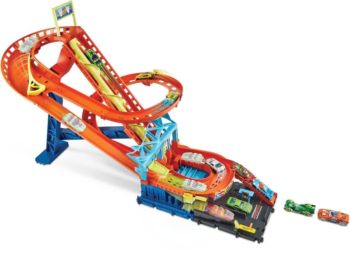 HOT Wheels City Roller Coaster