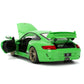 Jada Toys Fast & Furious 1:24 Scale Die-Cast 2007 Porsche 911 GT3 - Opening Doors, Detailed Interior, Rubber Tires - Collectible for Ages 8+