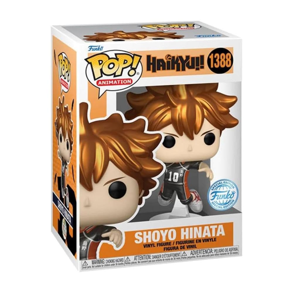 Pop! Animation: Haikyu!! - Shoyo Hinata *Metallic* (BAM Books A Million Exclusive)