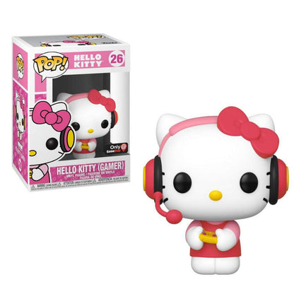 Funko Pop! Hello Kitty (Gamer) #26 Game Stop Exclusive