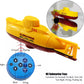 Ouhgnoh Mini RC Boat Toy Remote Control Tourist Submarine Underwater Electric Fish Tank Diving Child's Birthday Present
