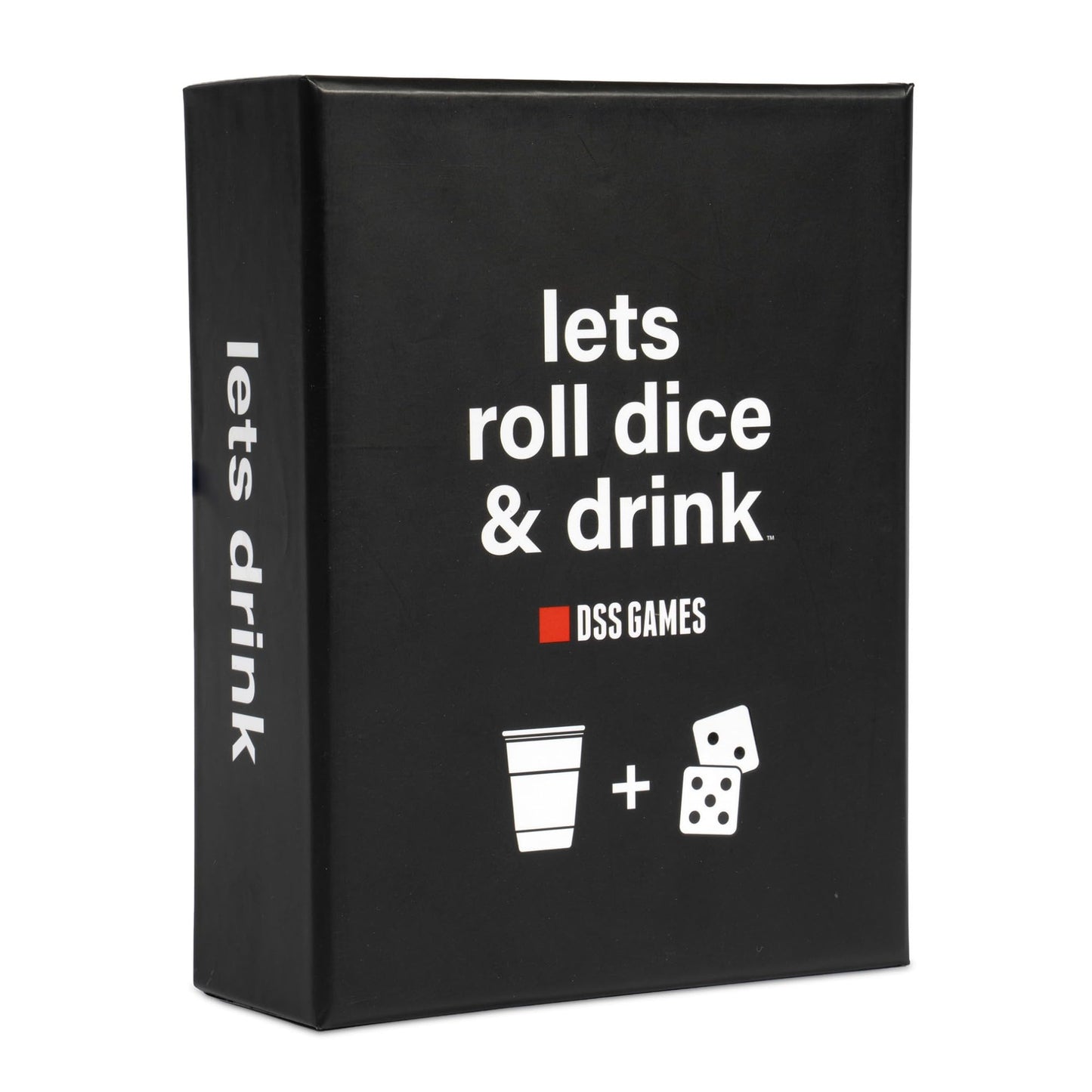 Lets Roll Dice & Drink | Drinking + Challenge Dice Game | Ages 21+