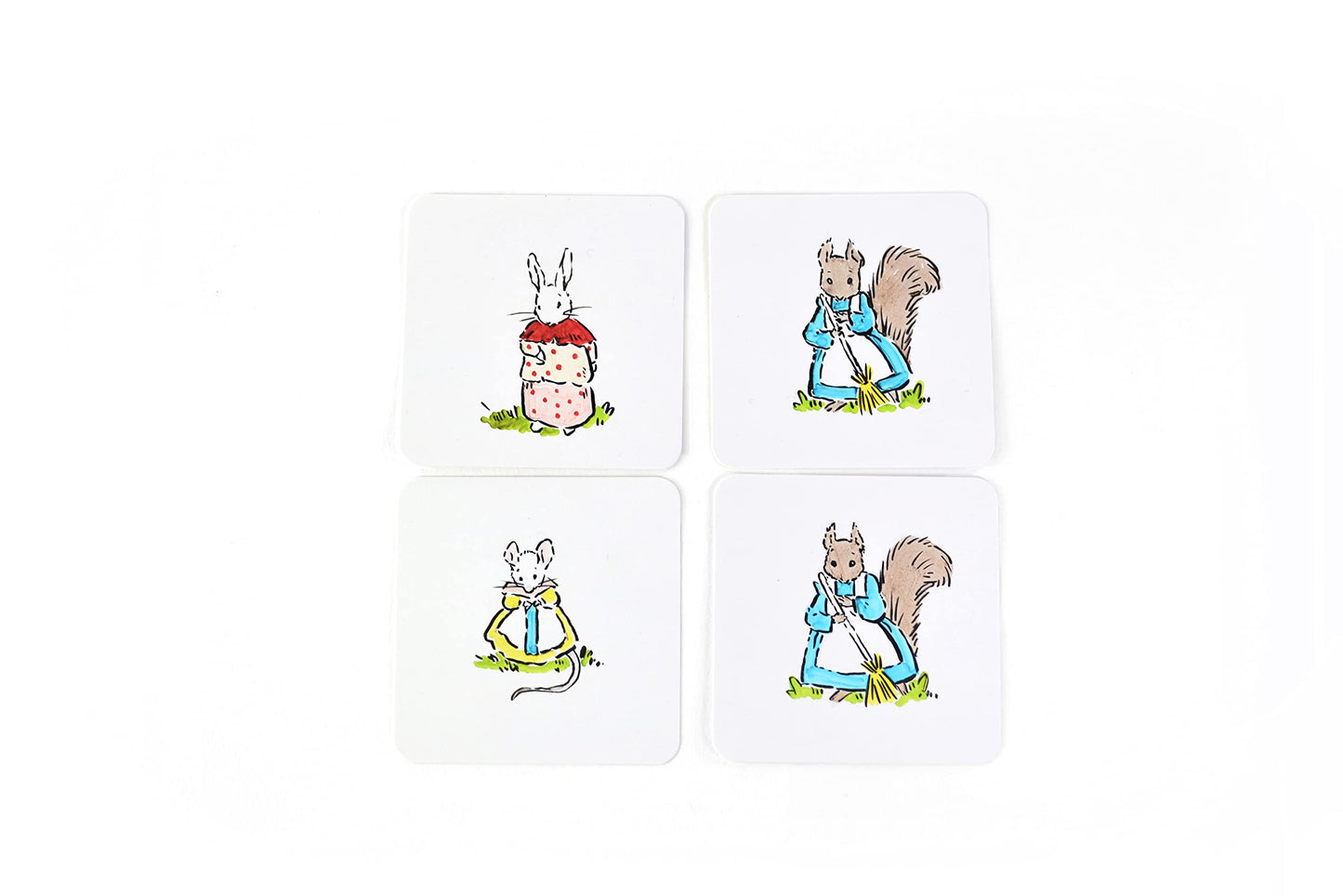 Blank Square Playing Cards (2.75" Square & Matte Finish) 200 Blank Cards, Flash Cards, Board Game Cards, Study Guide & Note Cards