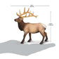 Safari Ltd. Elk Bull Figurine - Detailed 4.75" Plastic Model Figure - Fun Educational Play Toy for Boys, Girls & Kids Ages 3+
