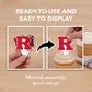 Desert Cactus Rutgers University Cupcake Topper and Cake Toppers Set - Scarlet Knights 25 Pcs Party Supplies, Decorations and Favors