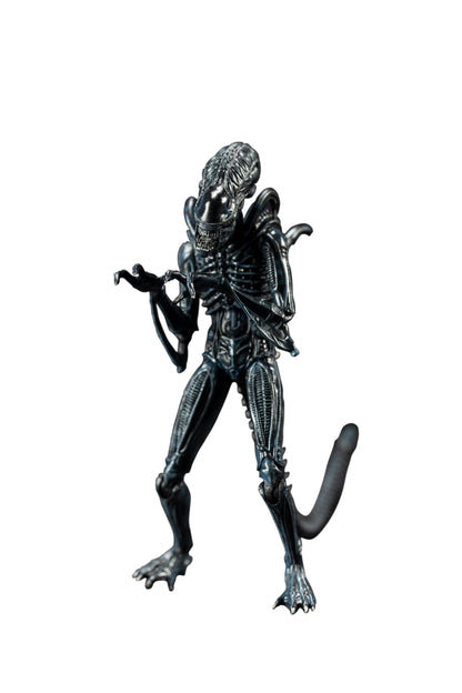Hiya Toys Exquisite Mini Series 1/18 Scale 5 Inch Aliens Alien Warrior Blue Action Figure