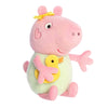 Aurora Peppa Pig 12" Baby Evie with Rubber Ducky Playful Plush