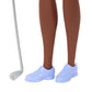 Barbie Golf Player, Brunette, Fashion Doll in Pink Golf Outfit, A Dress That Can Be Off with Sun Visor and Golf Club, JCR69