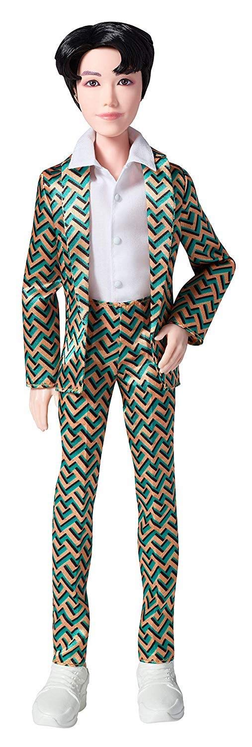 Mattel BTS 11-in j-hope Fashion Doll, Based on Bangtan Boys Global Boy Band, Highly Articulated Figure, Toy for Boys and Girls Age 6 and Up.