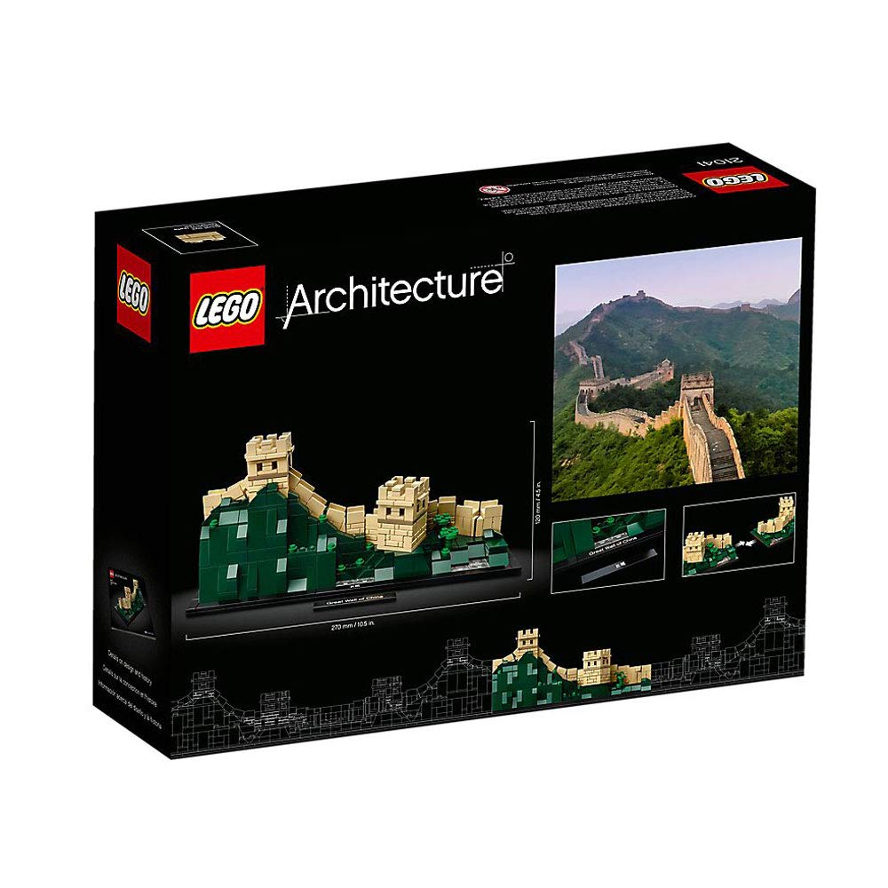 LEGO Architecture Great Wall of China 21041 Building Kit (551 Pieces)
