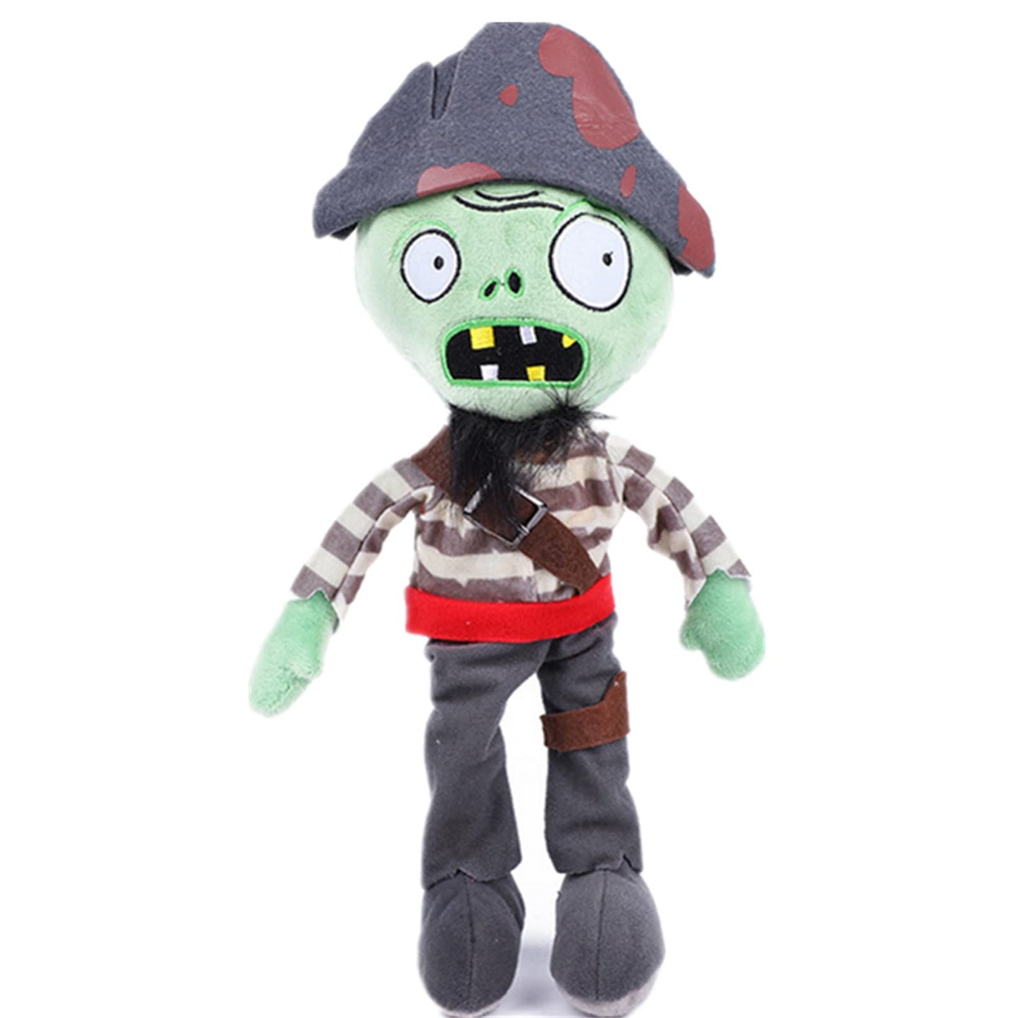 Suyudian 3 PCS PVZ Plant and Zombies Plush Sets Toys Stuffed Soft PVZ Figure Doll Swashbuckler, Pirate, New Pirate Zombie Great Gift for Christmas