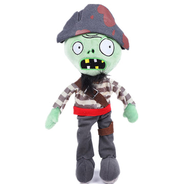 Suyudian 3 PCS PVZ Plant and Zombies Plush Sets Toys Stuffed Soft PVZ Figure Doll Swashbuckler, Pirate, New Pirate Zombie Great Gift for Christmas