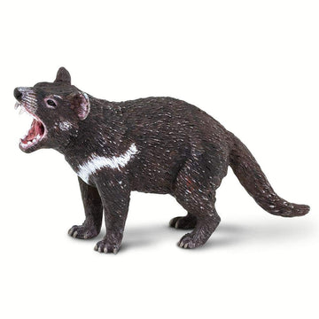 Safari Ltd. Tasmanian Devil Figurine - Realistic 3.5" Marsupial Figure - Educational Toy for Boys, Girls, and Kids Ages 3+