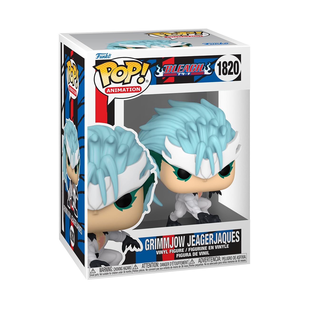 Funko POP! Bleach - Grimmjow Jaegerjaquez - 1 in 6 Chance of Rare Chase